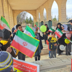 راهپیمایی 22 بهمن در هرابرجان برگزار شد